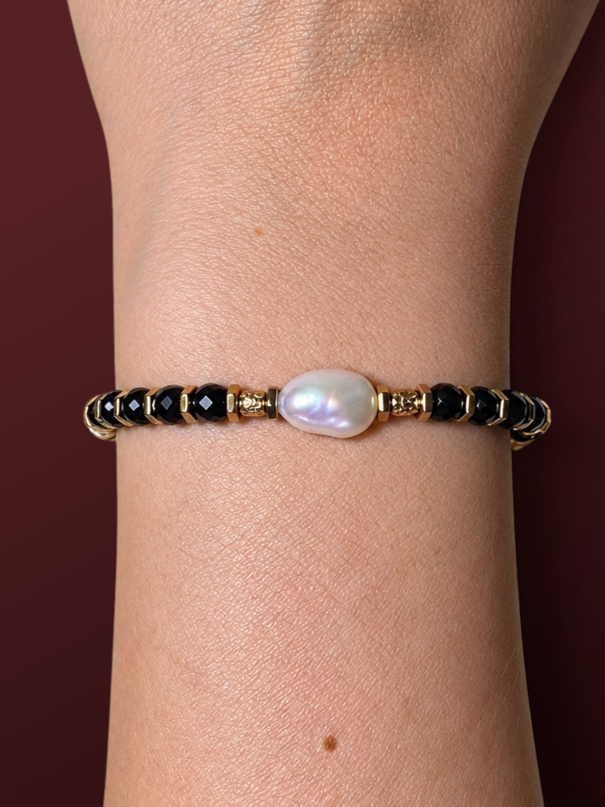 BRACELET OR NOIR