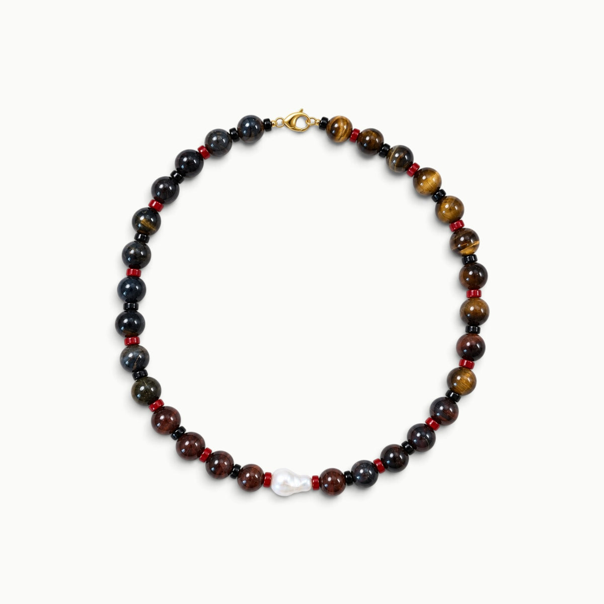 COLLIER MIDNIGHT RED