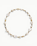 Collier JOHAR -  perles eau douce,  perles baroques et hématites dorées – MIMA BACH
