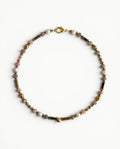 Collier Raya en Pierre de soleil, hématite & perles d’eau douce | MIMA BACH