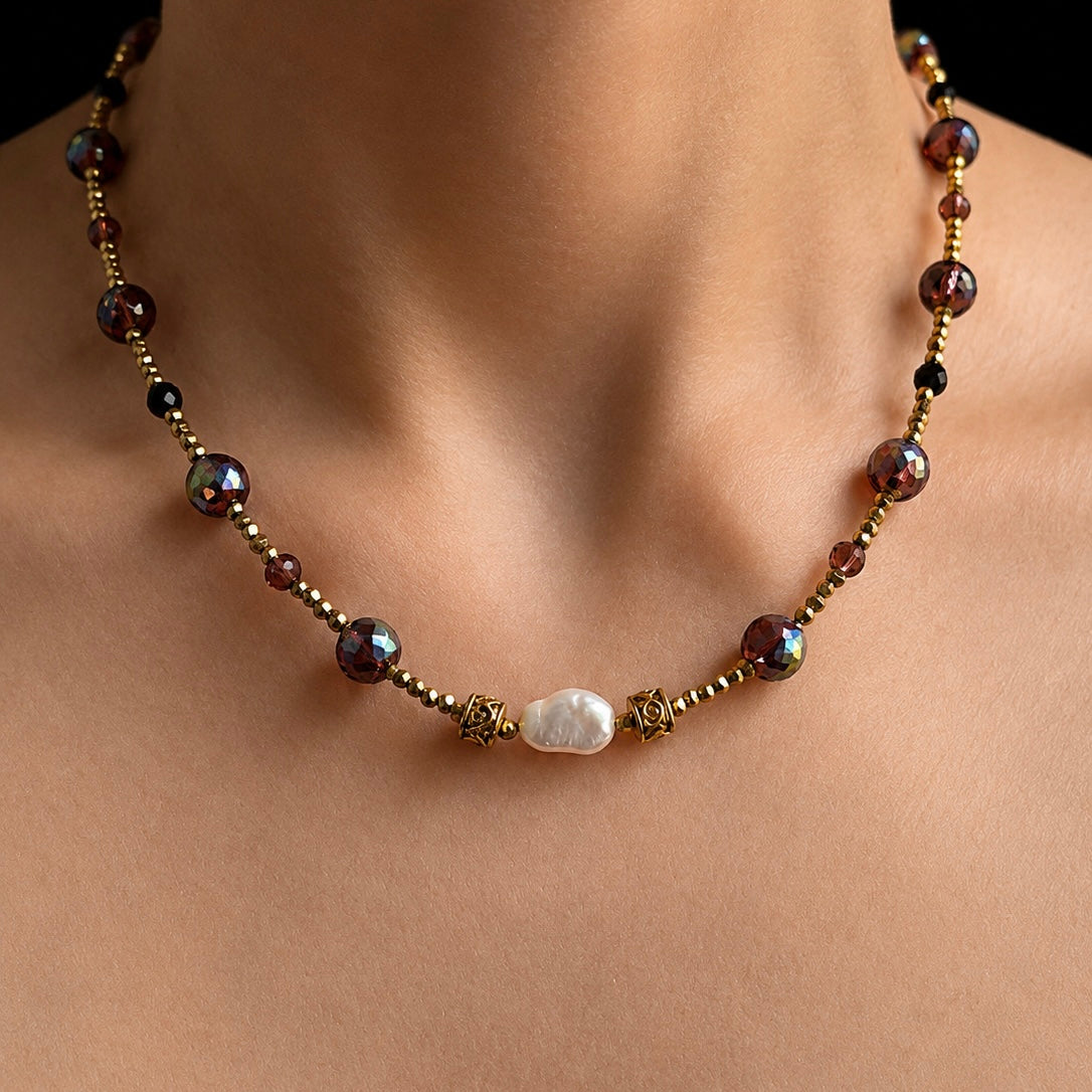 COLLIER LILAS
