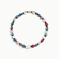 COLLIER PALERME BLEU