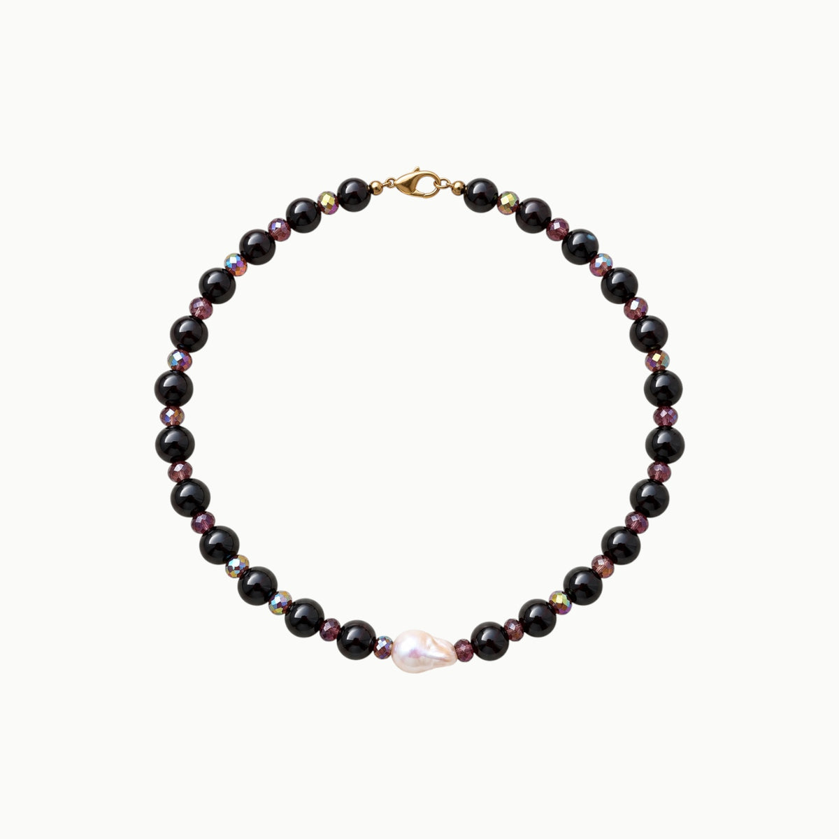COLLIER NOCTURNE GRENAT