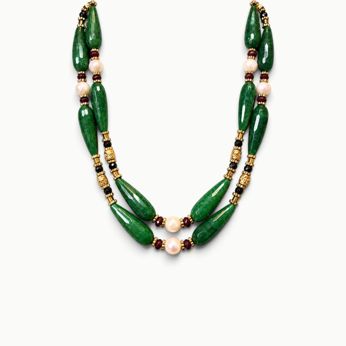 COLLIER ALHAMBRA VERT